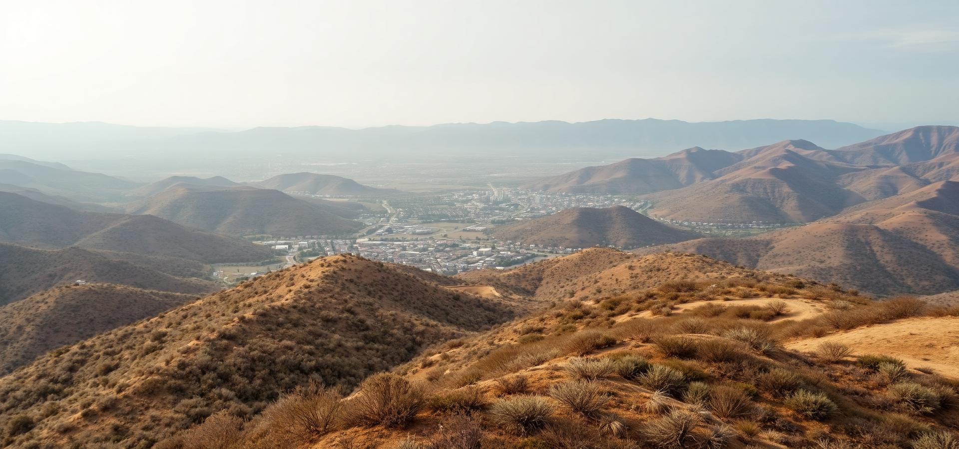 California coastal terrain, representative imagery